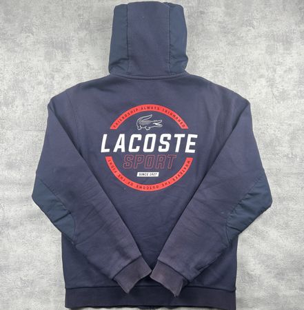 Veste à capuche Lacoste Sport Bleu Marine - Taille M Homme