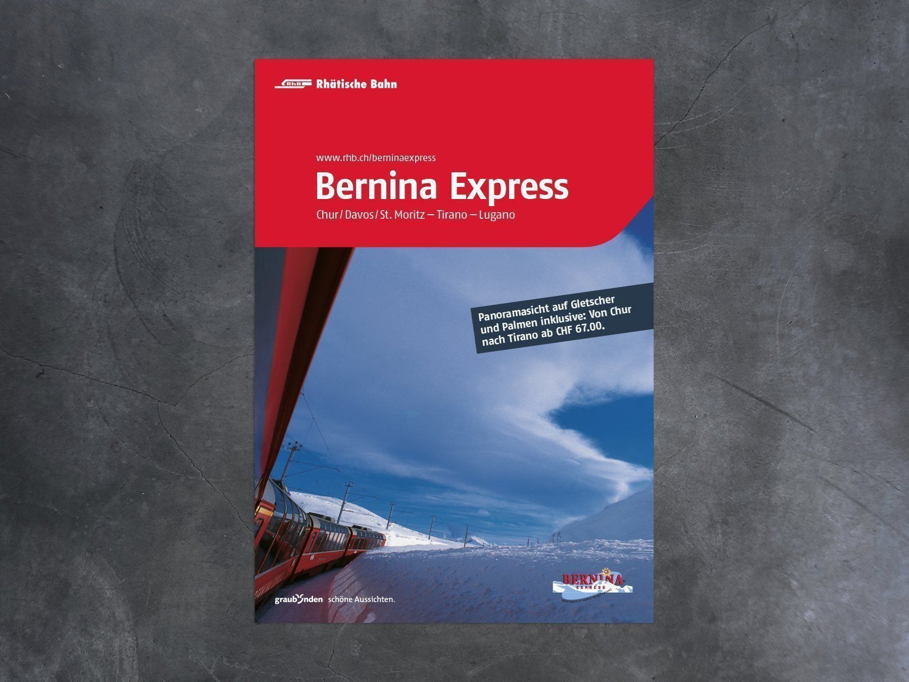 Foto & Immagini: Plakat Bernina Express, RhB – Nuovo (secondo la descrizione) da Chur venduto da dr.retro