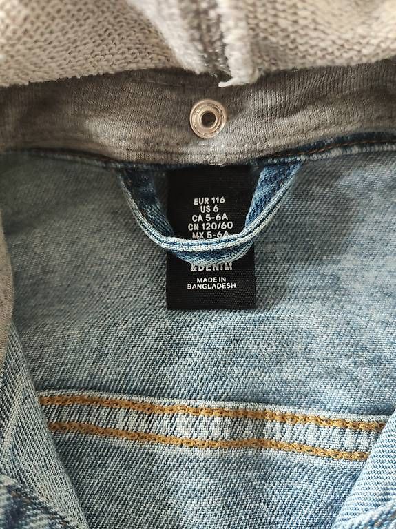 Giacche & Cappotti: Jeansjacke H&M Gr.116 – Usato da Zürich venduto da aendiiii 2