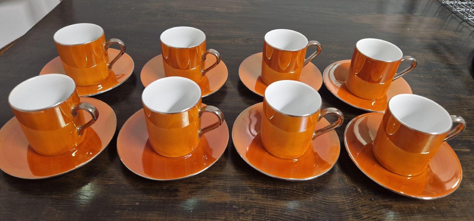 Set di piatti: Espressotassen mit Unterteller 8er Set von LSA – Nuovo (secondo la descrizione) da Küsnacht ZH venduto da 2011_ 9