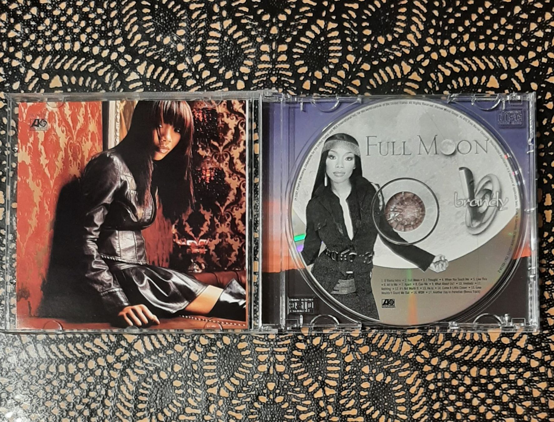 CDs: Brandy - Full Moon, USA R&B Pop CD Album 2002 – Gebraucht aus Schönenberg TG von breiti12 2