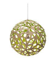 Lampe design David Trubridge Coral vert d'eau 60 cm
