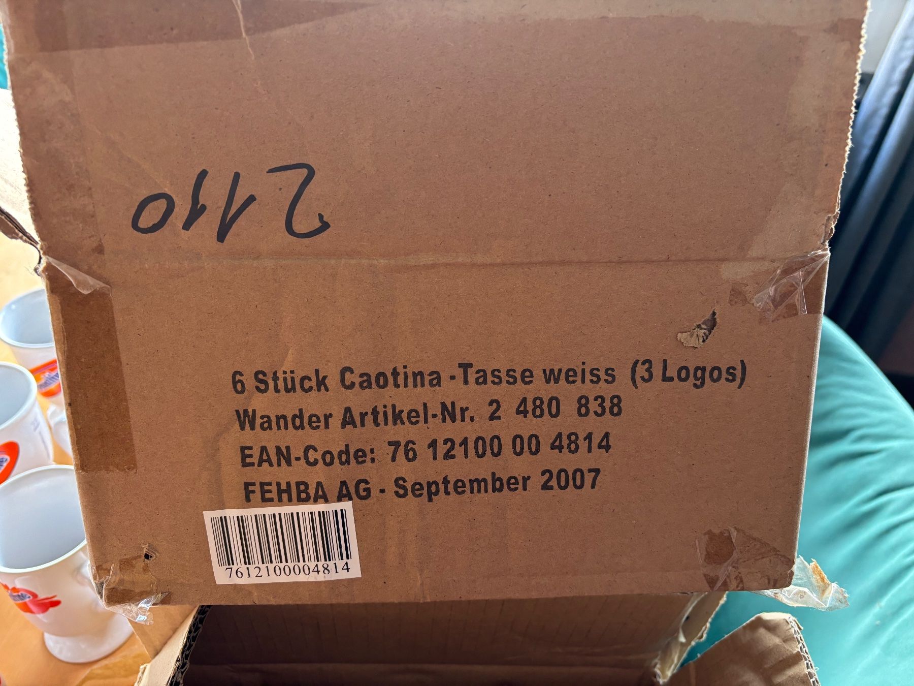 Ovomaltine Tazze: Ovomaltine & Caotina Tassen – Usato da Wilderswil venduto da Feldbach 8