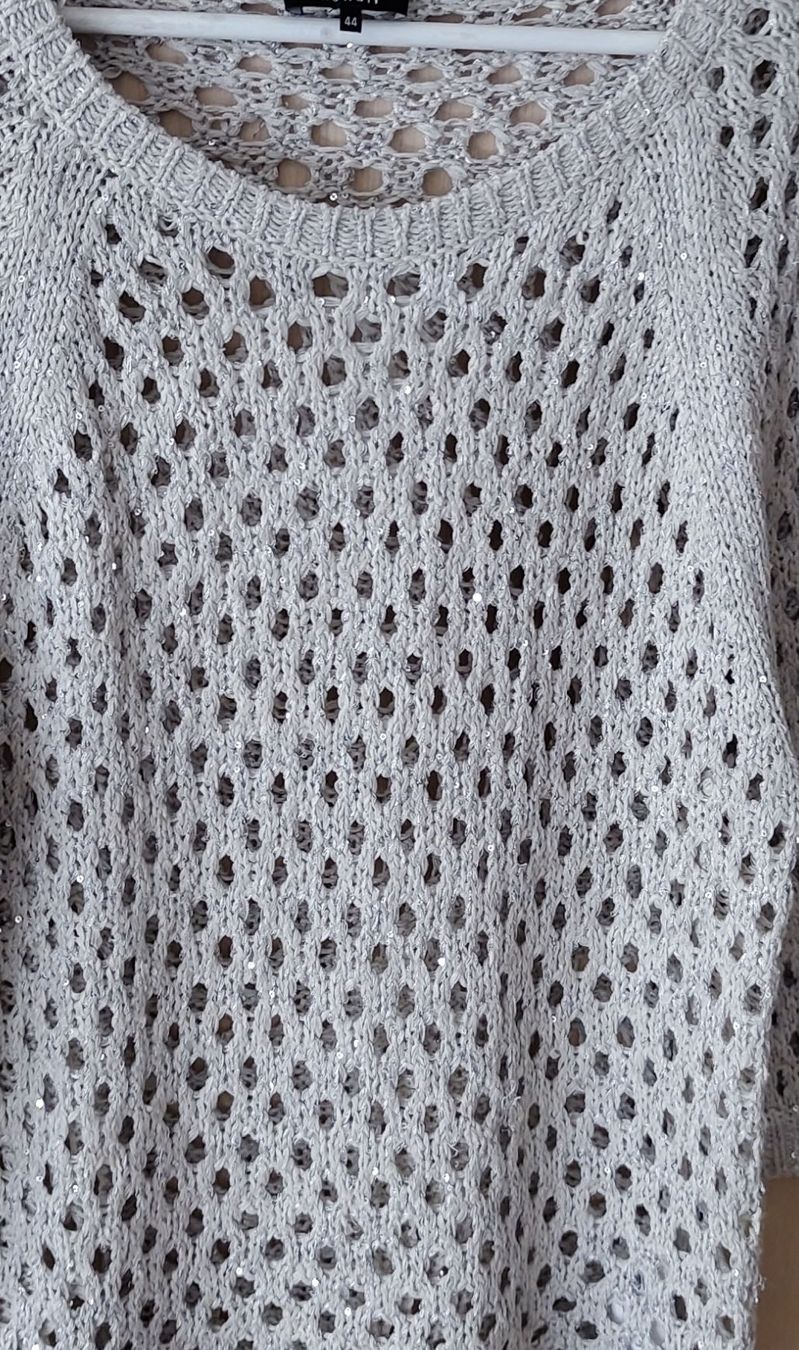 Monari Maglioni & Felpe: Monari Pullover grob gestrickt beige Grösse 44 – Usato da Schwarzenburg venduto da Budi58 3