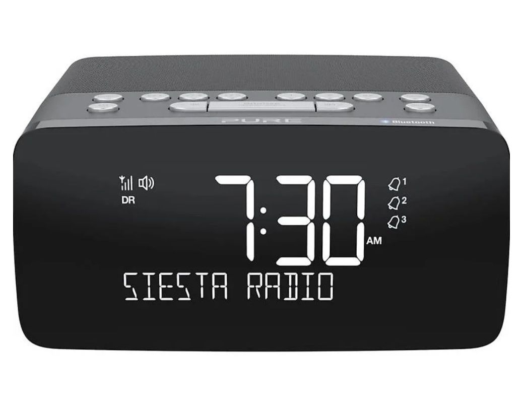 Radio: Pure Siesta Charge Bluetooth Radiowecker, Graphit – Nuovo (secondo la descrizione) da Luzern venduto da nin_652v