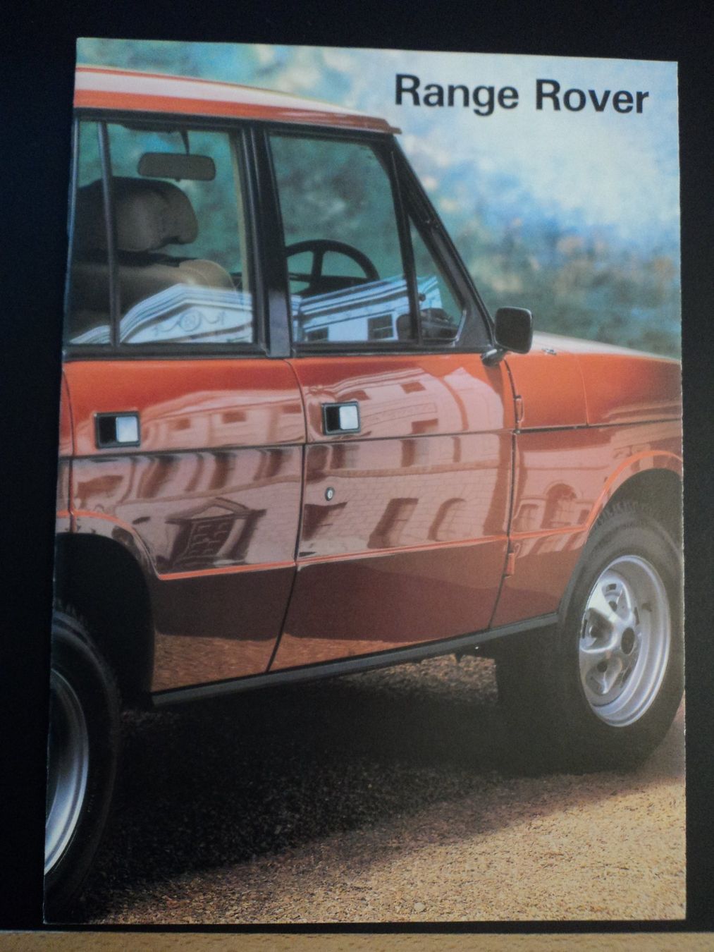 Rover Documenti: Prospekt Range Rover MK1 1970er – Usato da Schwarzenburg venduto da modelCARama 1