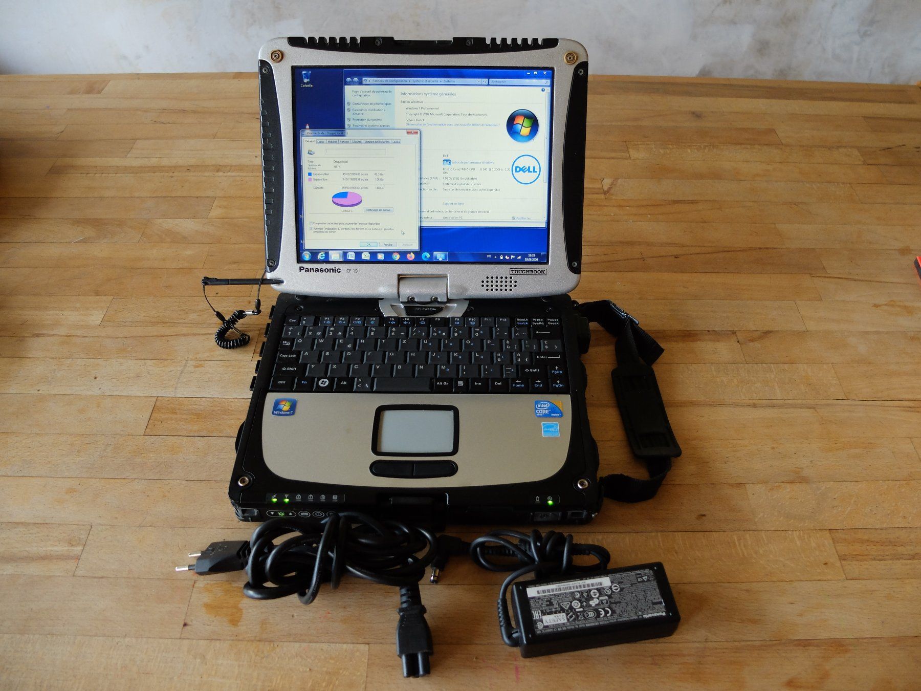 Panasonic Notebook: Panasonic CF-19 / ordinateur portable et tablette – Usato da Nyon venduto da granada02