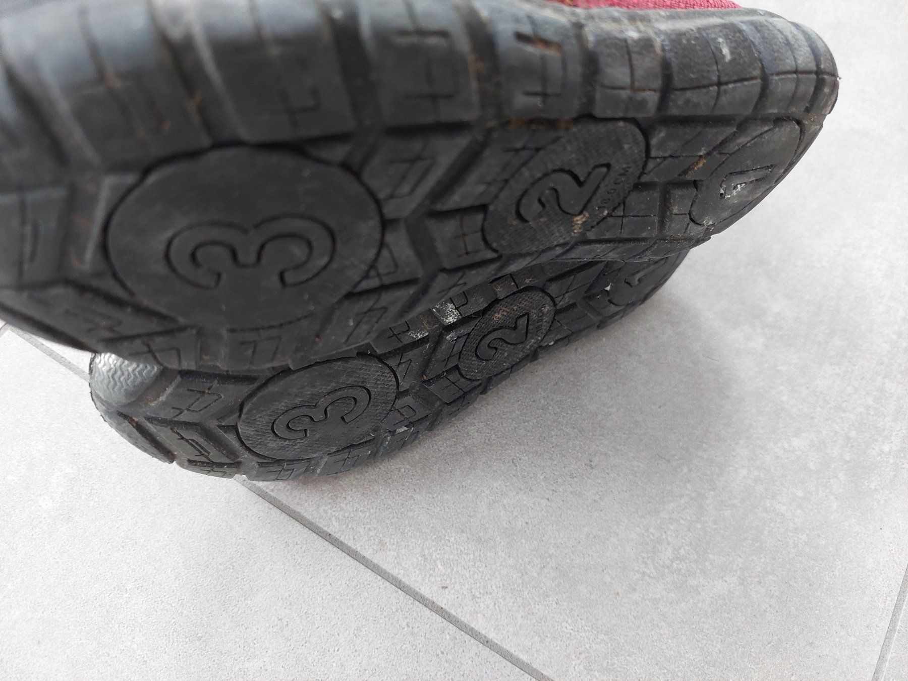Scarpe per ragazze: Schuhe/ Stoffschuhe hoch 18cm ca. Gr. 29 – Usato da Wiesendangen venduto da troawus 3