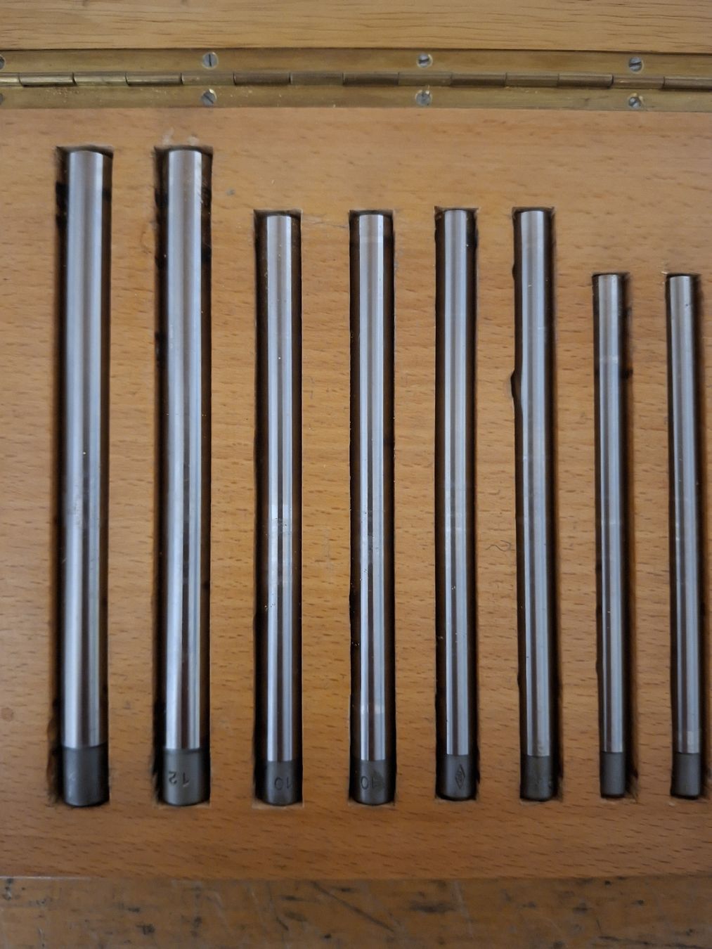 Alle Werkzeuge: Set Messwellen 3 bis 12mm – Neu (gemäss Beschreibung) aus Berg (Dägerlen) von SCH.B. 2