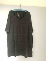 Herren T-Shirt H&M V-Ausschnitt grau akzeptabler Zustand