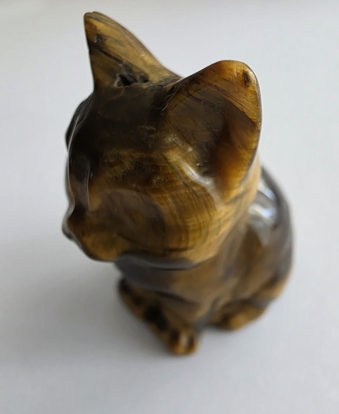Statuette: Tigerauge Katze Statue / Figur – Nuovo e nell'imballaggio originale da Menziken venduto da Mirager 5