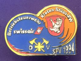 Betriebsfeuerwehr  swissair  Kloten  1994