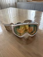 Weisse Skibrille von Anon mit oranger Linse!