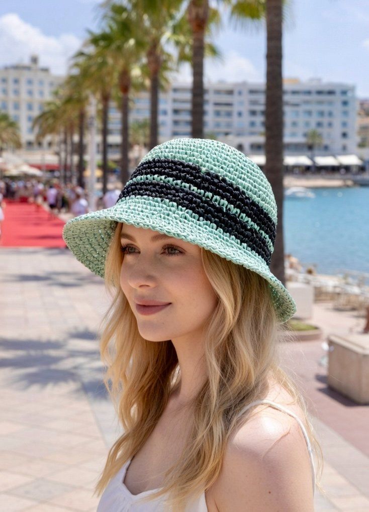 Chapeaux, bonnets & casquettes: Sommerlich, eleganter Sonnenhut – Neuf avec emballage d'origine à Surava par Kopfsache