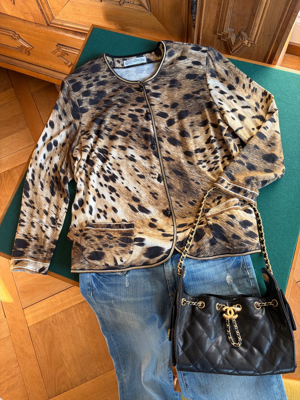 Jacken: BOUTIQUE MARIE CLARIE  ZÜRICH Jacke aus 96% Wolle, Größe L – Gebraucht aus Interlaken von Bona55