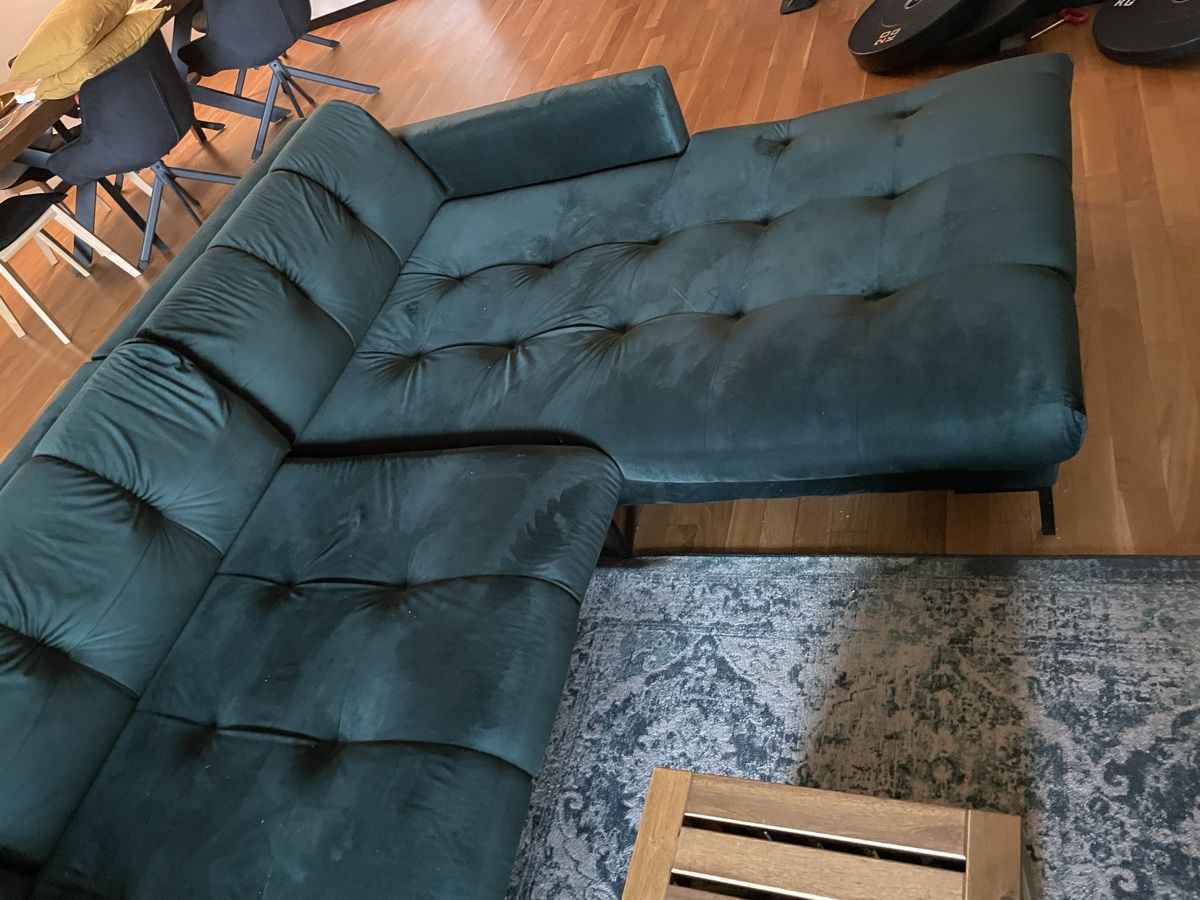 Divani: Velours Sofa/Velvet Sofa – Nuovo (secondo la descrizione) da Zürich venduto da mikosbartlomiej 3