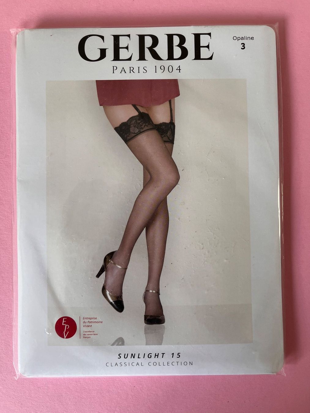 Calze & Collant: GERBE, Strapsstrümpfe SUNLIGHT , Grösse M (3), Farbe Braun – Nuovo e nell'imballaggio originale da Rudolfstetten venduto da gst_g7xl