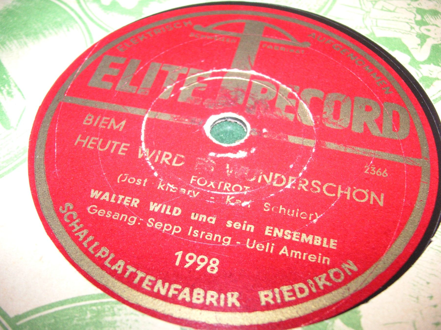 Schallplatten: DISQUES 78 TOURS – Gebraucht aus Lausanne von Leag 1