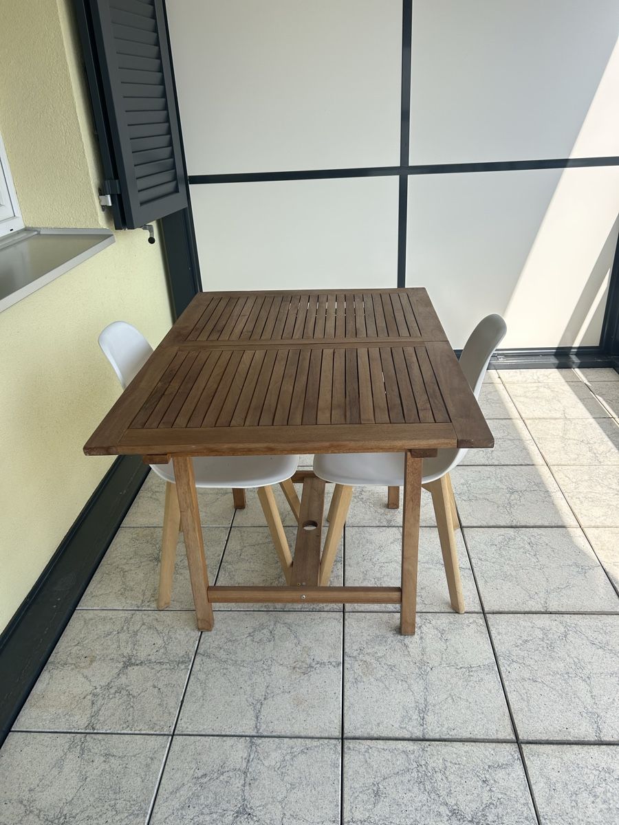 Tische: Extendable garden table (110-160)x80x75 cm – Gebraucht aus Urdorf von ine_g8y6