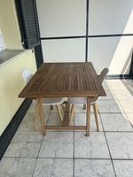 Extendable garden table (110-160)x80x75 cm