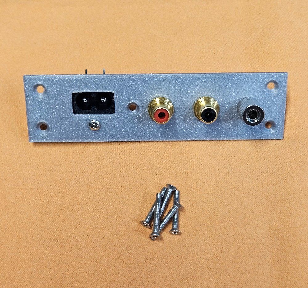 Plattenspieler: Plaque de connexion pour platine vinyle – Neu und originalverpackt aus St-Cierges von Pestol 2