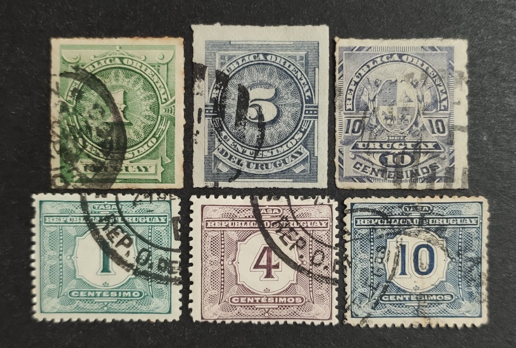 Tutti i francobolli: Uruguay ab 1884 LoT gestempelt – Usato da Wil SG venduto da Zazal