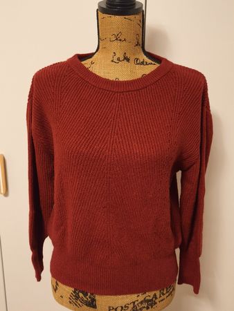 Damen Pullover Chicoree rot Grösse XS guter Zustand