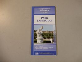 Park Sanssouci Umgebung Potsdam Wanderkarte 1:5000