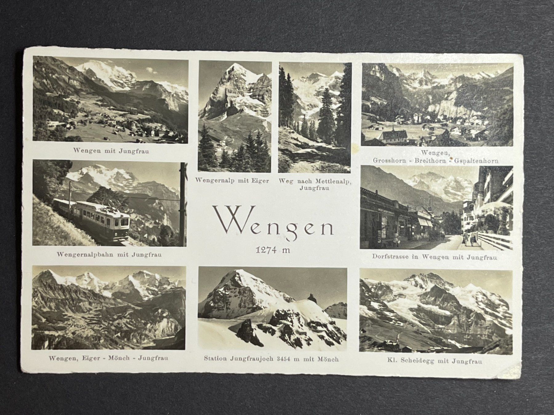 Cartes postales: Wengen – D'occasion à Steg VS par _vinci_