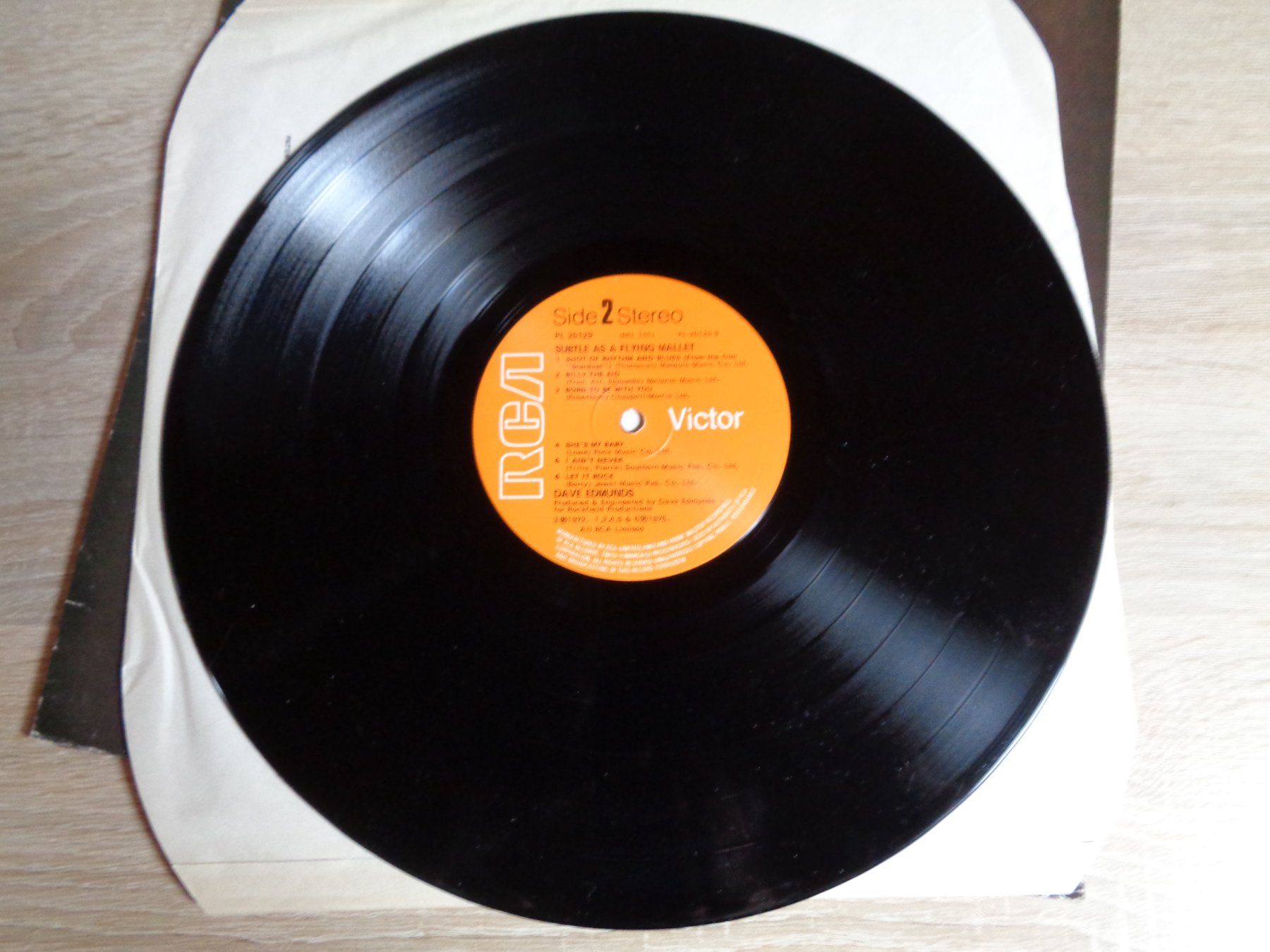 Dischi in vinile: DAVE EDMUNDS - Subtle As A Flying Mallet - Expanded Ed. (LP) – Usato da Weiningen ZH venduto da Princebebe 3
