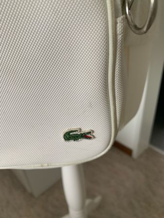 Lacoste Umhängetasche, Weiss