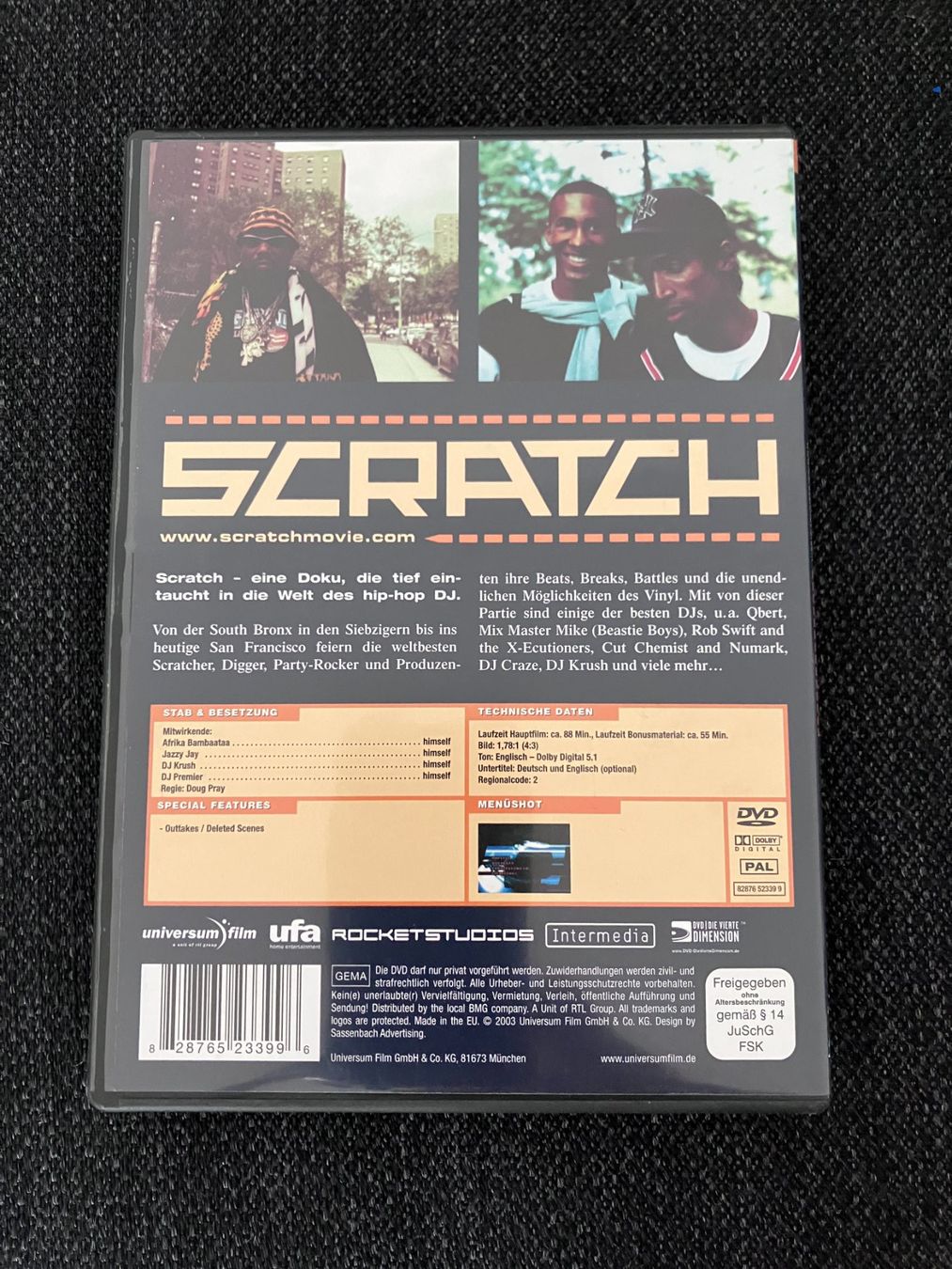 Alle DVDs: DVD Scratch - Hip Hop DJ Kultur! – Gebraucht aus Adliswil von lauryyrual 1