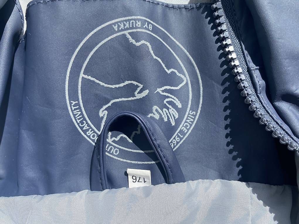 Cappotti: Rukka Regenmantel blau Gr. 176 – Usato da Flüelen venduto da 6468 1
