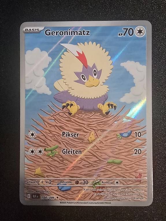 Pokémon Carte collezionabili: Pokemon Geronimatz 154/086 – Nuovo (secondo la descrizione) da Regensdorf venduto da E-Smiley