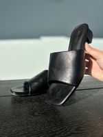 Pantoletten About You schwarz Grösse 39 guter Zustand