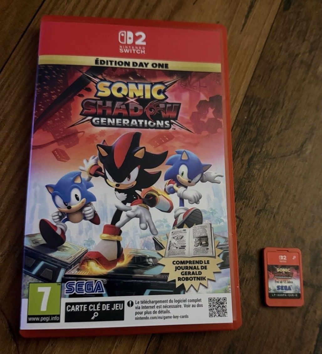 Jeux: Nintendo Switch Sonic Shadow Generations Day One Edition – D'occasion à Au ZH par Paninifieber26