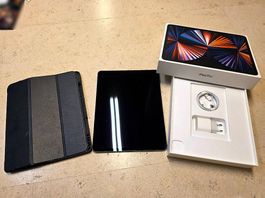 IPad Pro 12.9"  256GB Spacegrau mit Hülle top Zustand