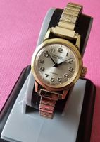 Nivada Compensamatic Swiss Made Vergoldet Elegante Damenuhr