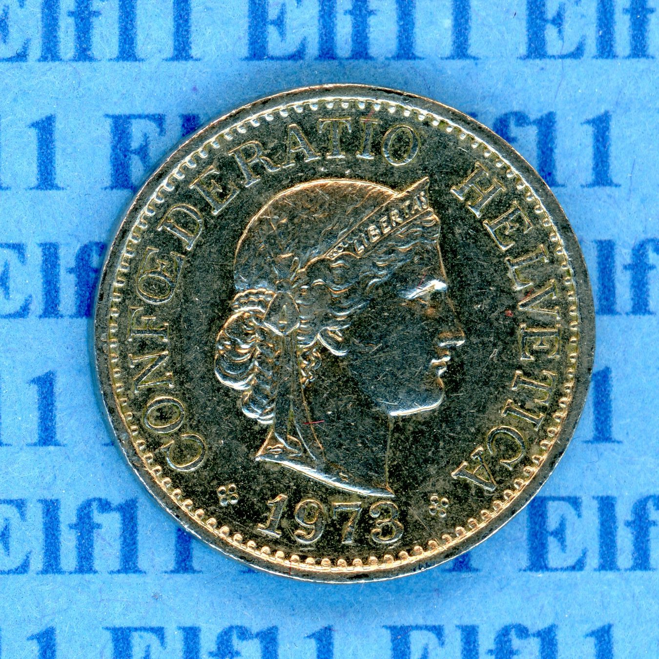 Tutti le monete: CHF___0.10 1973 -vz 10 Rappen – Usato da Widnau venduto da Elf11