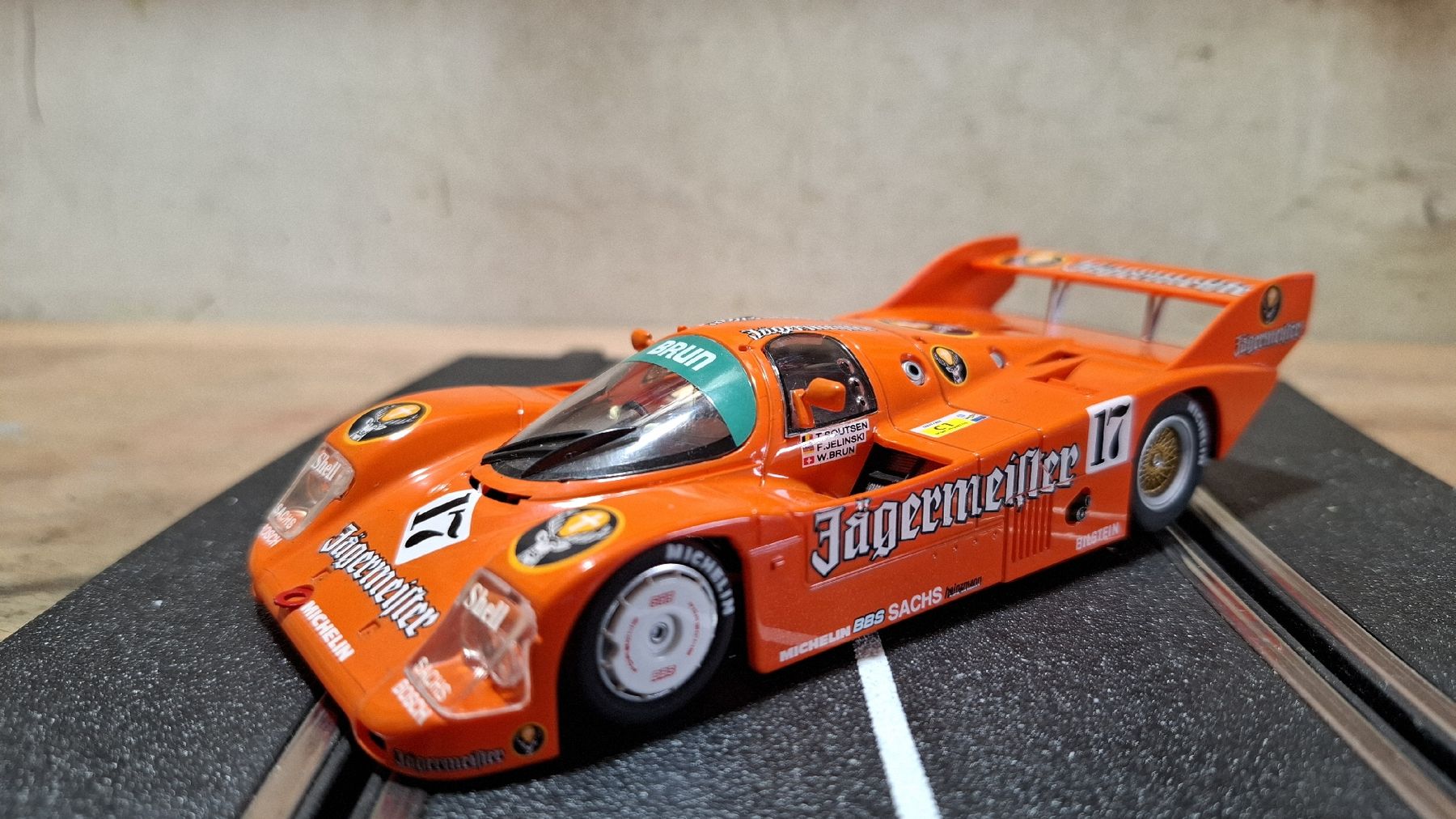 Modellautos: Slotcar Porsche 962C – Gebraucht aus Flaach von Gommi81