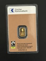 Goldbarren 1g Zürcher Kantonal Bank