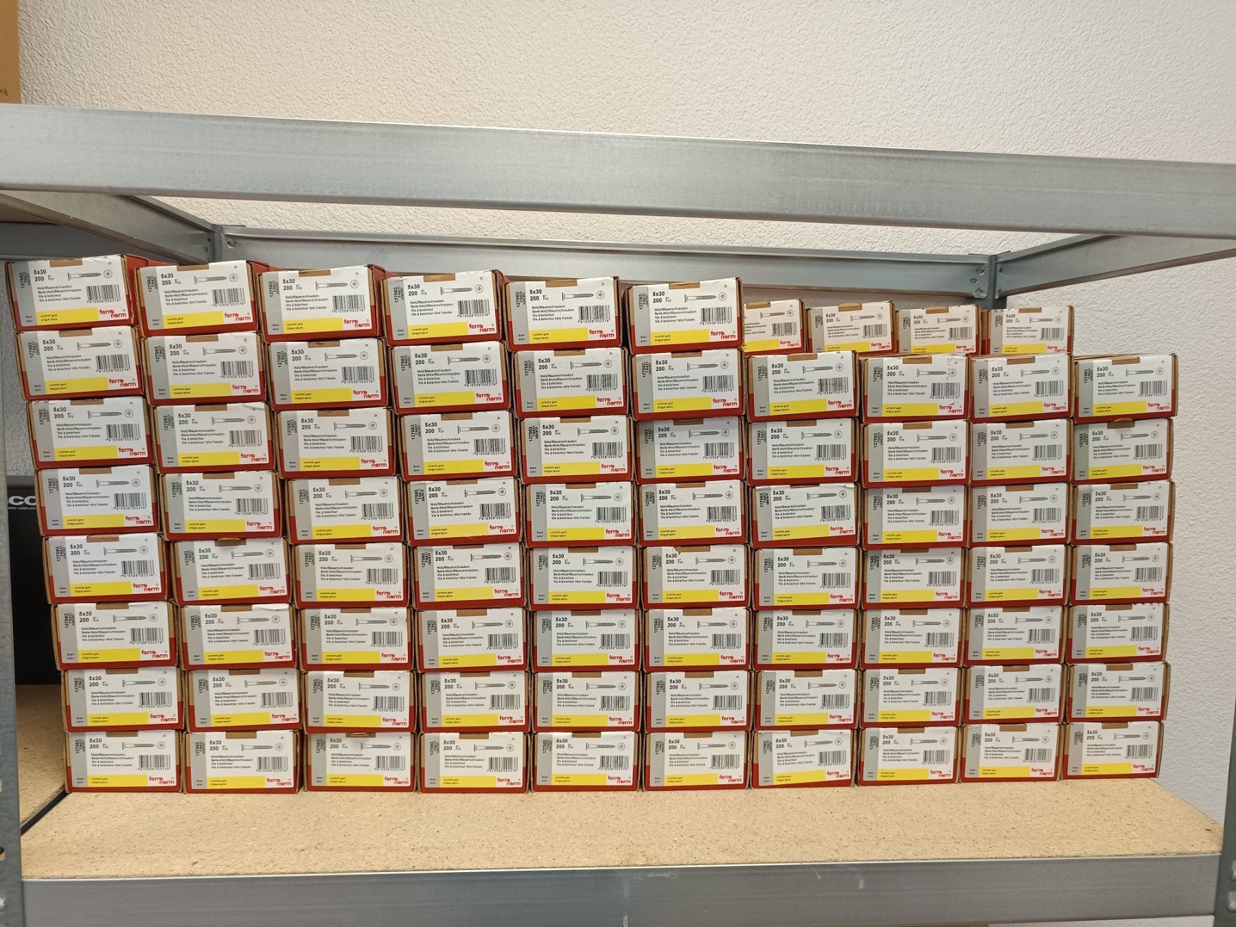 Tous les outils: 156 Packungen neue Holzschrauben 5x30 – Neuf avec emballage d'origine à Rüthi (Rheintal) par Balty 3