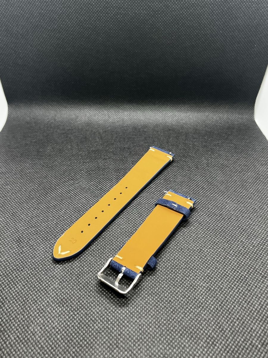 Bracciali & Braccialetti: Cinturino in pelle scamosciata – Nuovo (secondo la descrizione) da Pregassona venduto da TheWatchClub 1