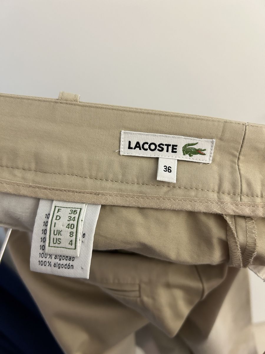 Lacoste Pantaloni: Chino Hose Lacoste Grösse 36 – Usato da Oberkirch LU venduto da a.nn.y 2