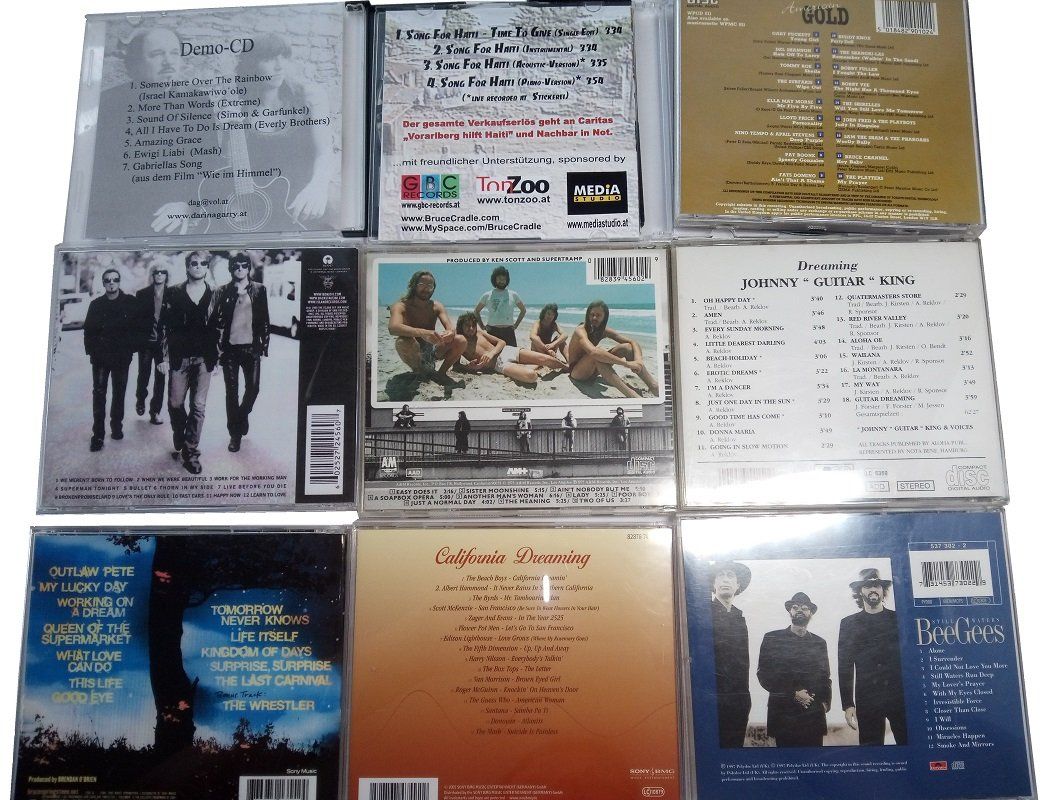 CD: 9 CDs - Bruce Springsteen, Johnny Guitar King uvm. – Usato da Werdenberg venduto da EXA-Secondhand 1