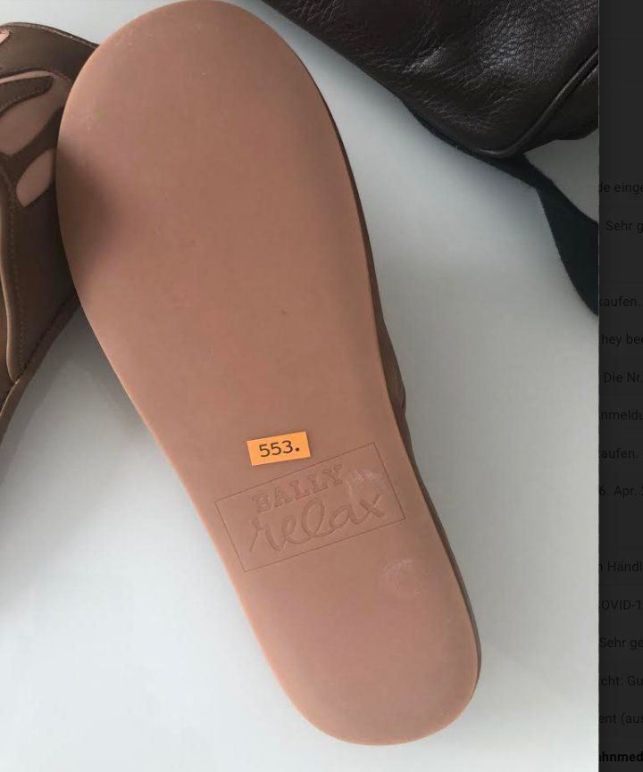 Bally Herrenschuhe: BALLY RELAX - BROWN LAMB NAPPA Sandal 39 – Neu und originalverpackt aus Volketswil von praxis12 2