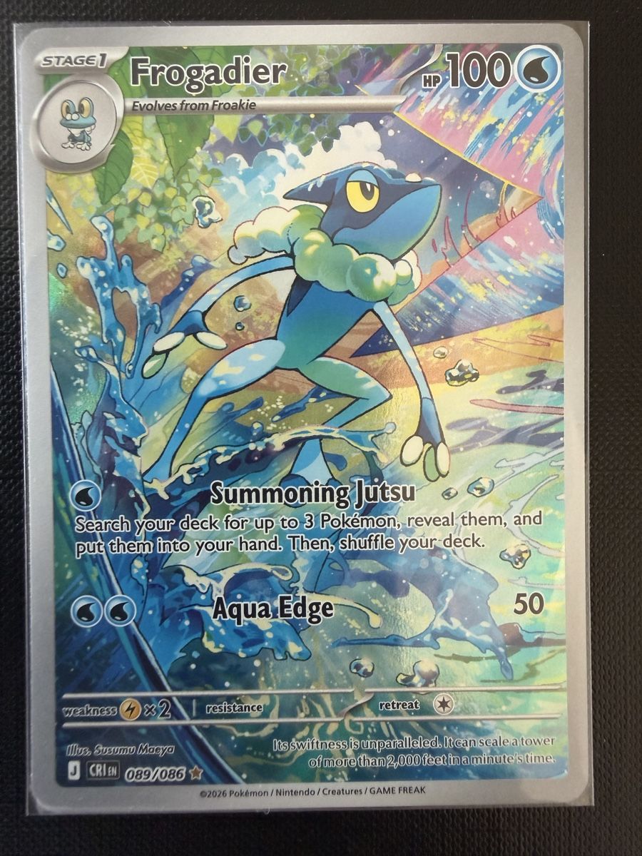 Pokémon Cartes à collectionner: Frogadier #089 CRI EN – Neuf (Voir description) à Savigny par Matgab94