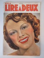 Revue rare "Lire à deux", édition originale, vintage!