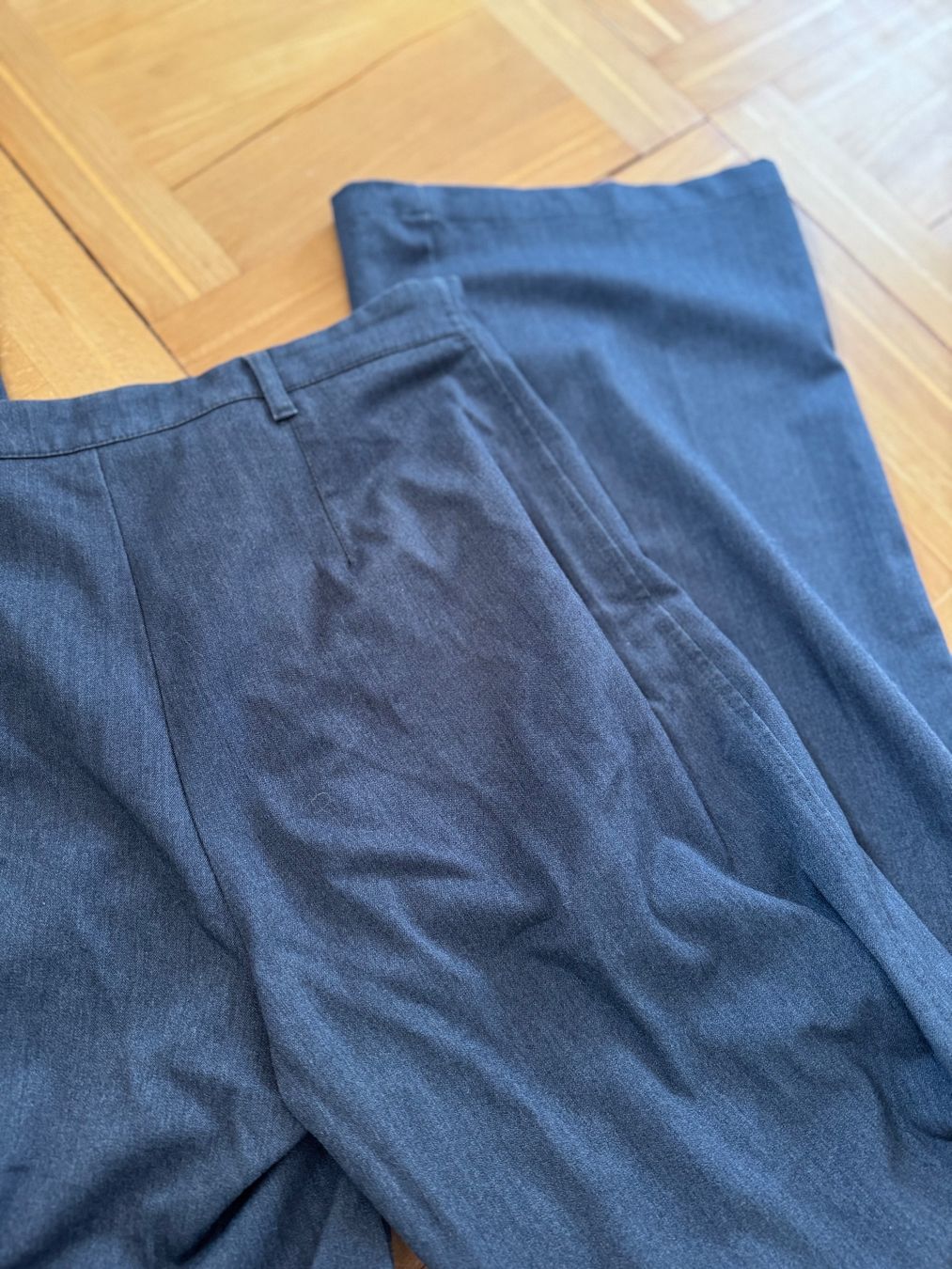 Pull&Bear Pantalons: Pull & Bear Stoffhose, Grösse 38 Dunkelgrau – D'occasion à Wittenbach par Apicel 5