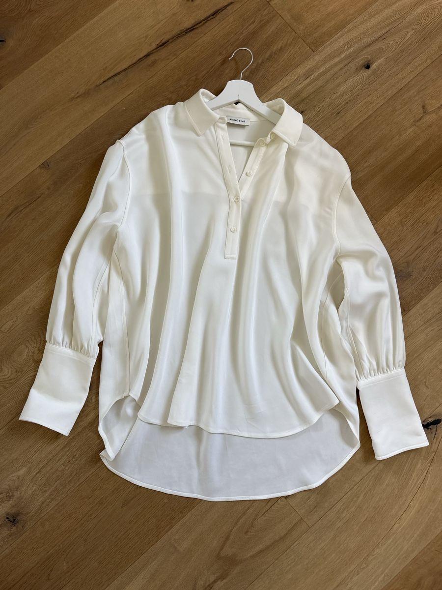 Anine Bing Camicette: Anine Bing chemise blanche S-M over size – Nuovo (secondo la descrizione) da Commugny venduto da rus_my8v